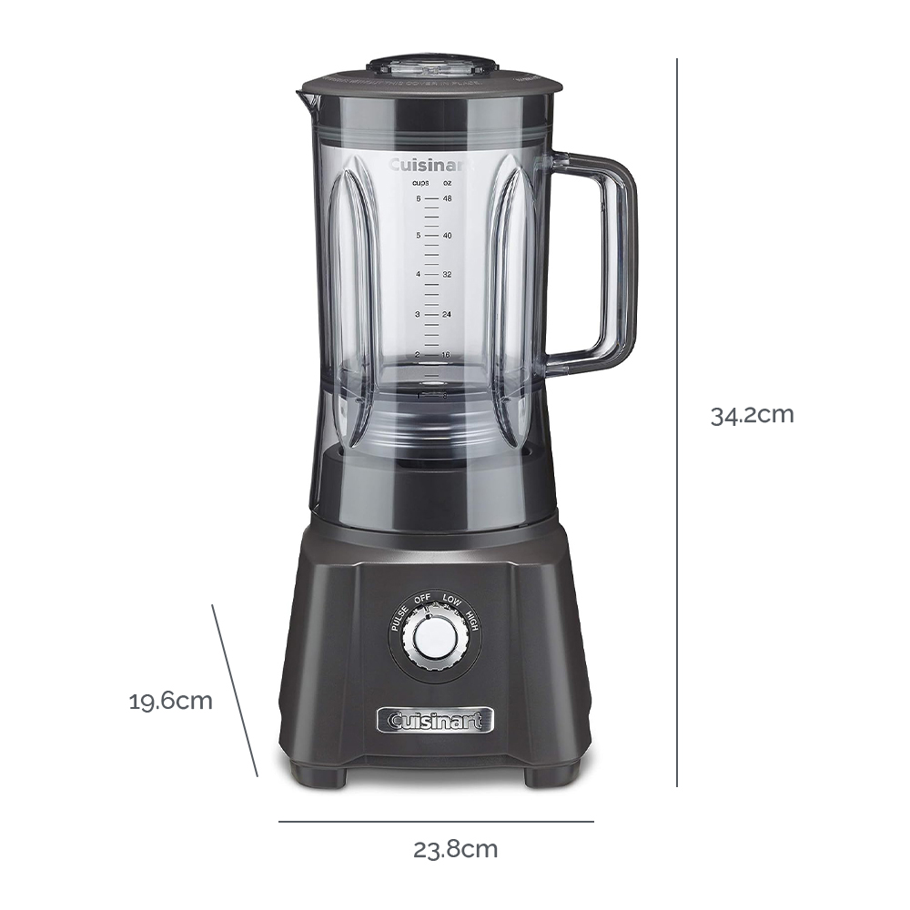 Cuisinart® Licuadora 600W CBT600GRY Ambitec
