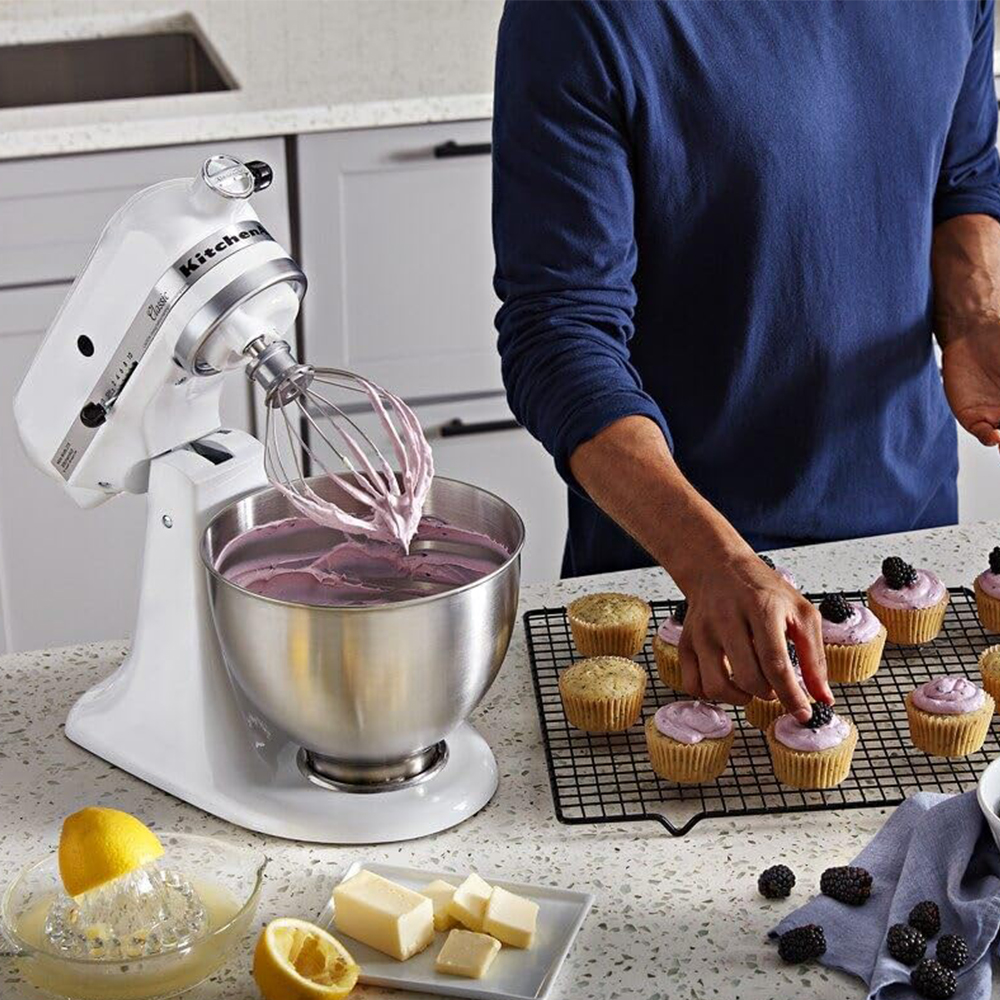 KitchenAid - Batidora de Pie Classic™ 4.5Qts - K45SSWH