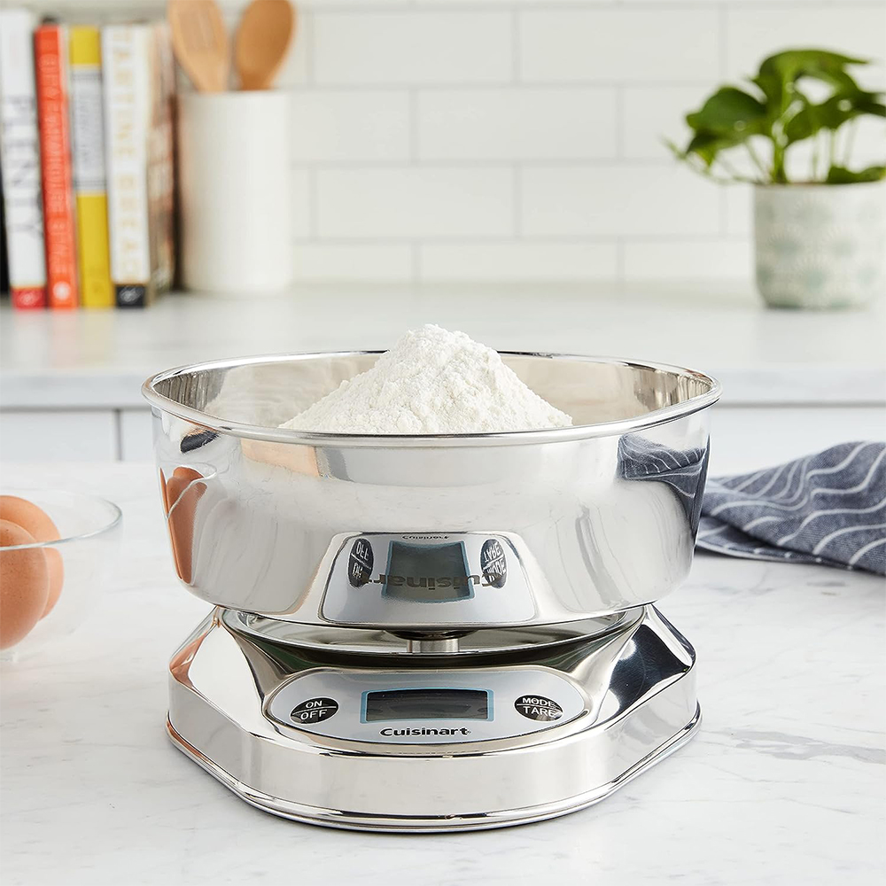 Cuisinart® Báscula Digital de Acero Inoxidable KMLKO3B Ambitec