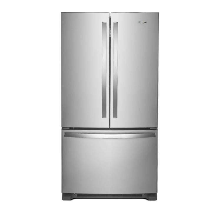 WHIRLPOOL – REFRIGERADORA FD 25cu INOX WHIRLPOOL 1A – WRFF3236RZ