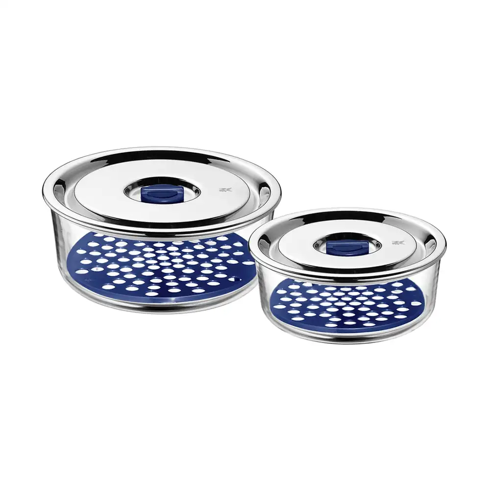 WMF – SET 2 RECIPIENTES P/SERVIR VIDRIO WMF – 0654916020