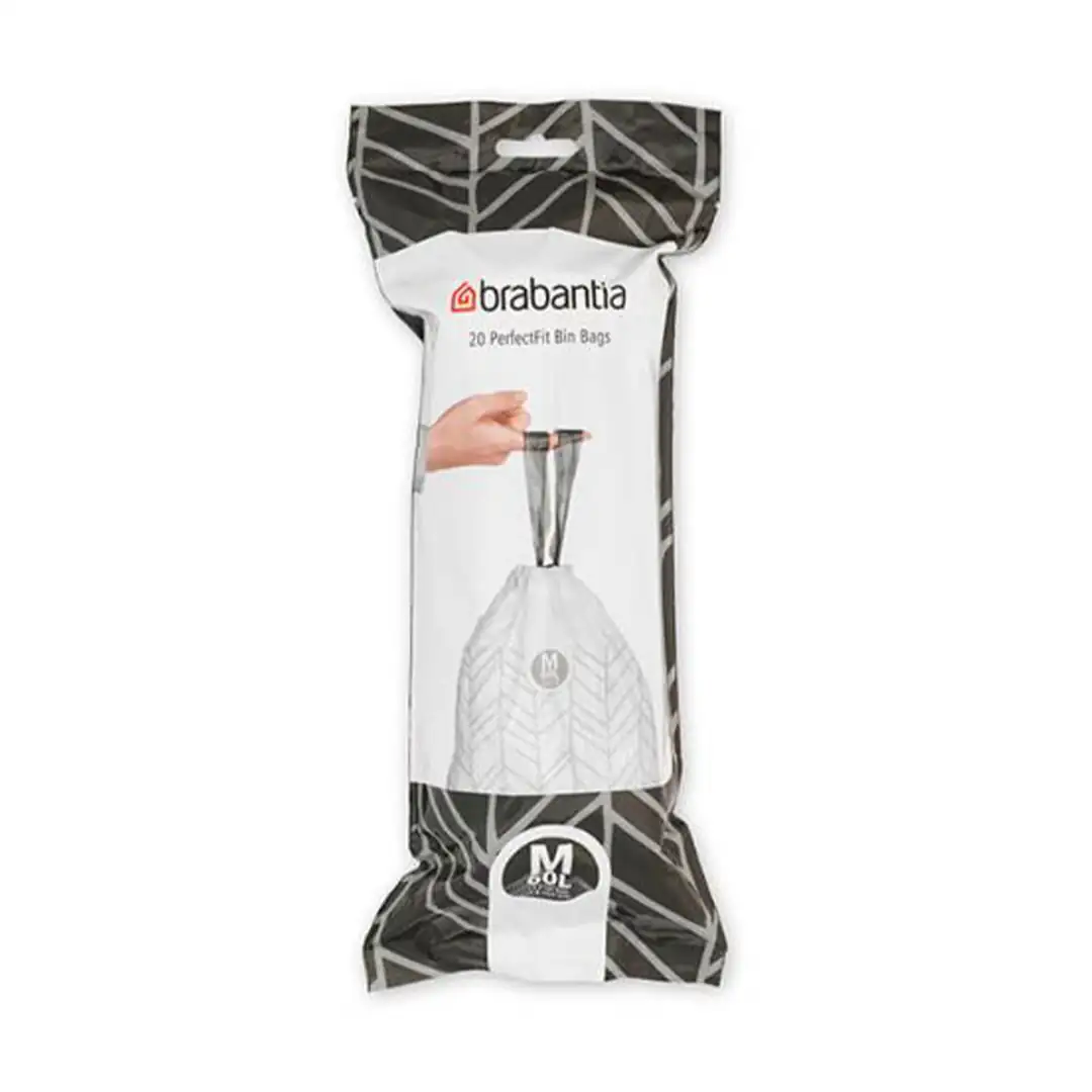 BRABANTIA – BOLSA PLASTICA 60L ROLLO 20UNDS BRABANTIA – 100338