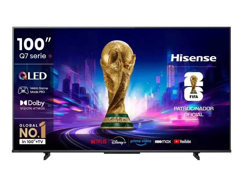 HISENSE – TELEVISOR 100 QLED 4K GOOGLE – 100Q7QG