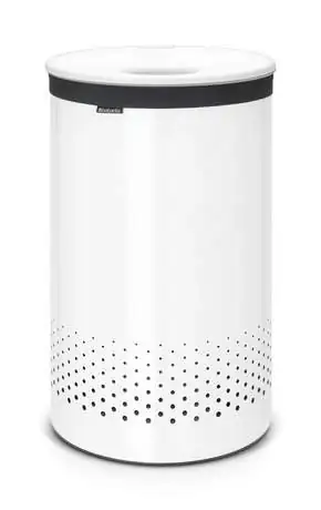 BRABANTIA – CESTA PARA ROPA CUBO 60LT BLANCO BRABANTIA – 104404