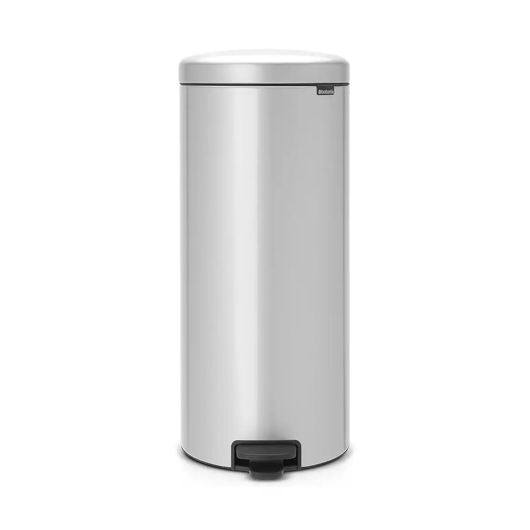 BRABANTIA – BASURERO PLASTICO 30L PEDAL GRIS BRABANTIA – 114465
