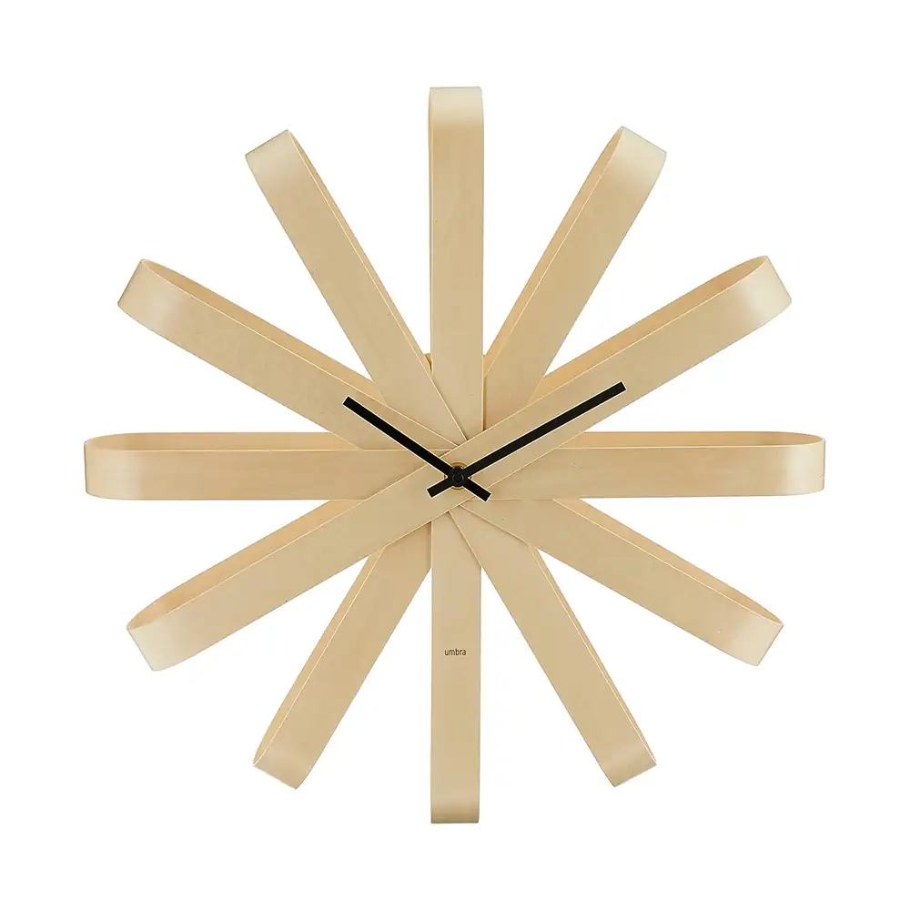 UMBRA – RELOJ PARED MADERA 20.25PULG UMBRA – 118071390