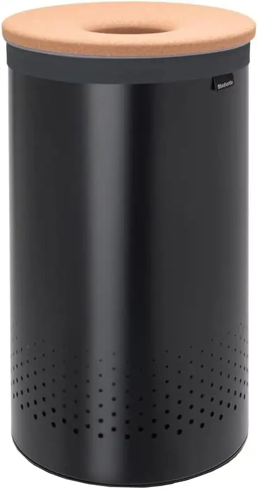 BRABANTIA – CESTA DE ROPA CUBO 35LT NEGRO BRABANTIA – 120022