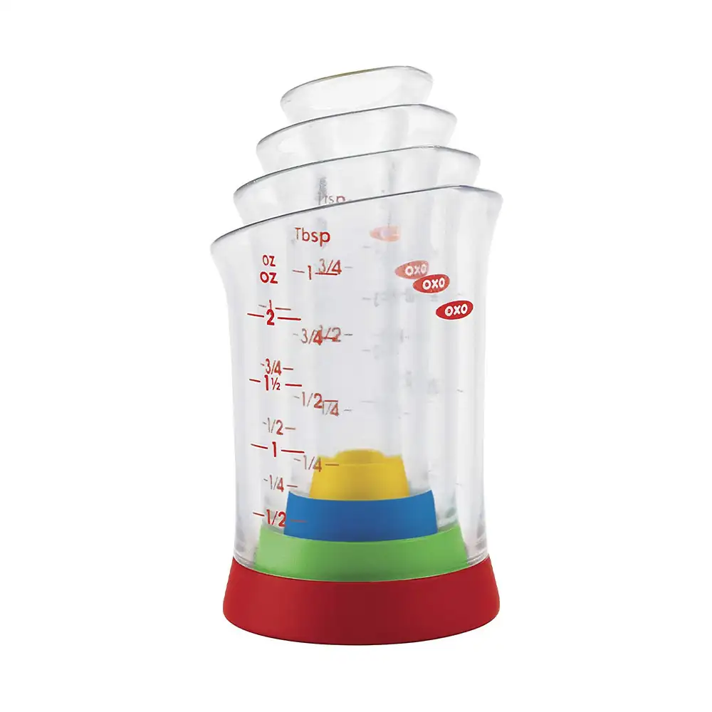 OXO – SET 4 VASOS PLASTICOS PARA MEDIR OXO – 1263680V2