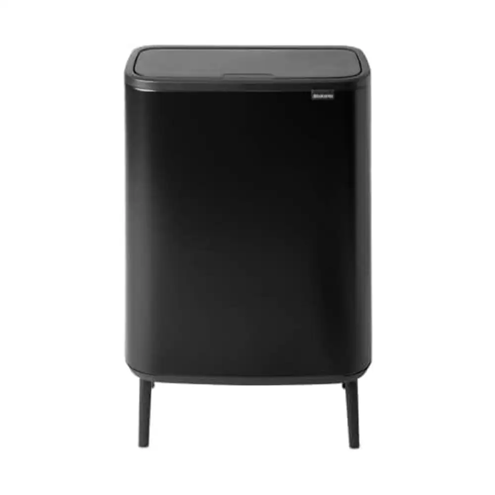 BRABANTIA – BASURERO PLASTICO 30L NEGRO MATE BRABANTIA – 130625