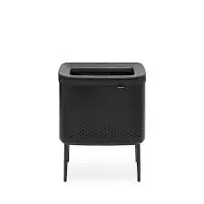 BRABANTIA – CESTA DE ROPA CUADRADA 60LT NEGRO BRABANTIA – 200526