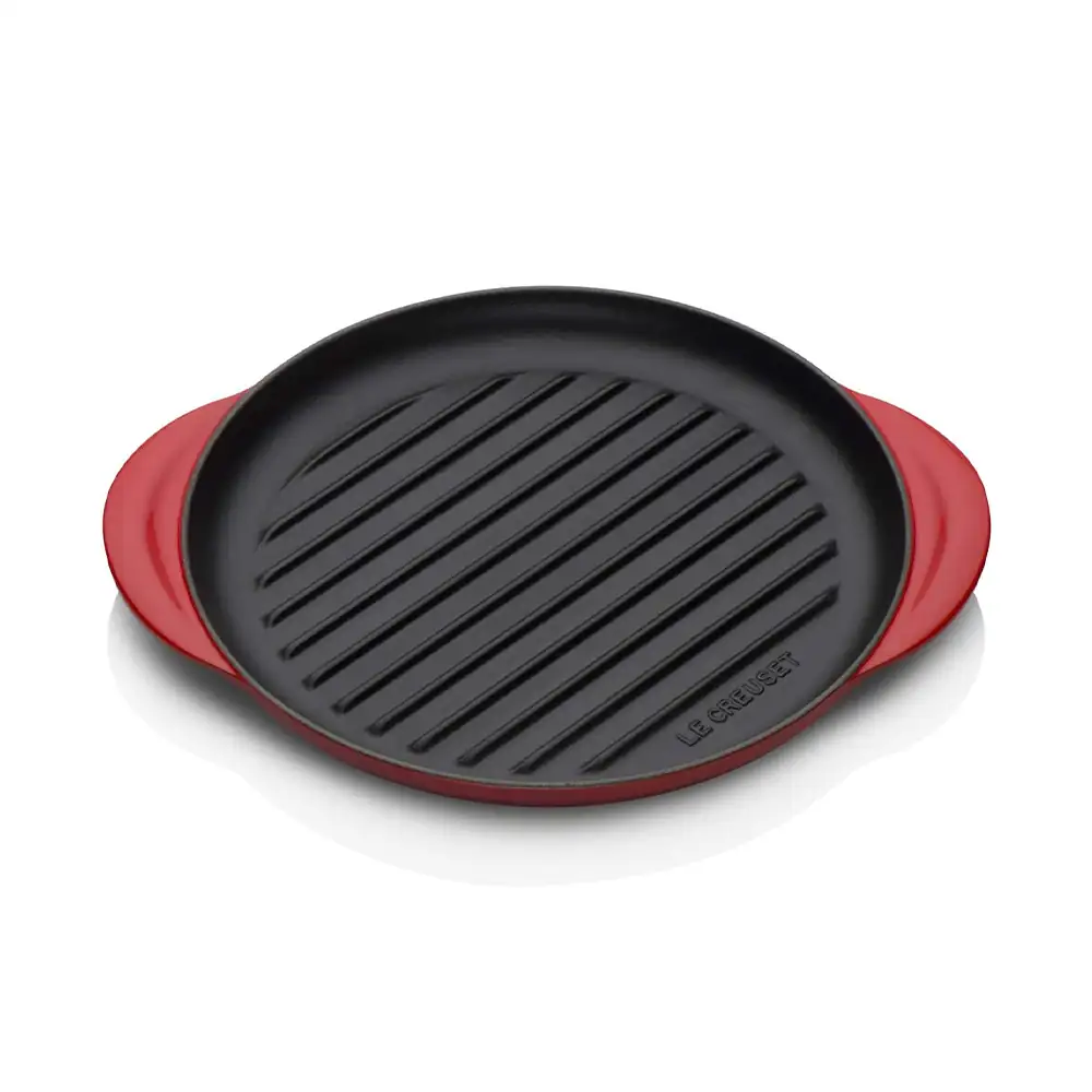 LE CREUSET – PARRILLA REDONDE HIERRO FUNDIDO LE CREUSET 1A – 20204250600460