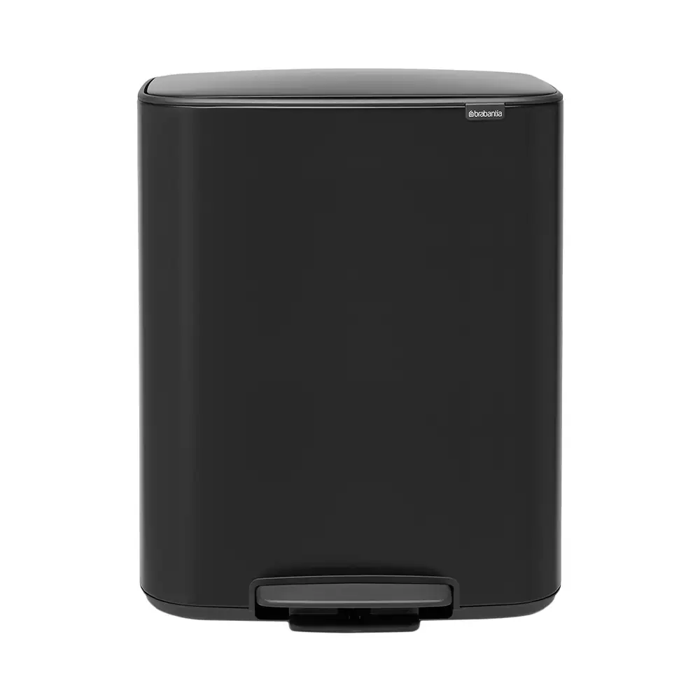 BRABANTIA – BASURERO PLASTICO 30L PEDAL NEGRO BRABANTIA – 211508