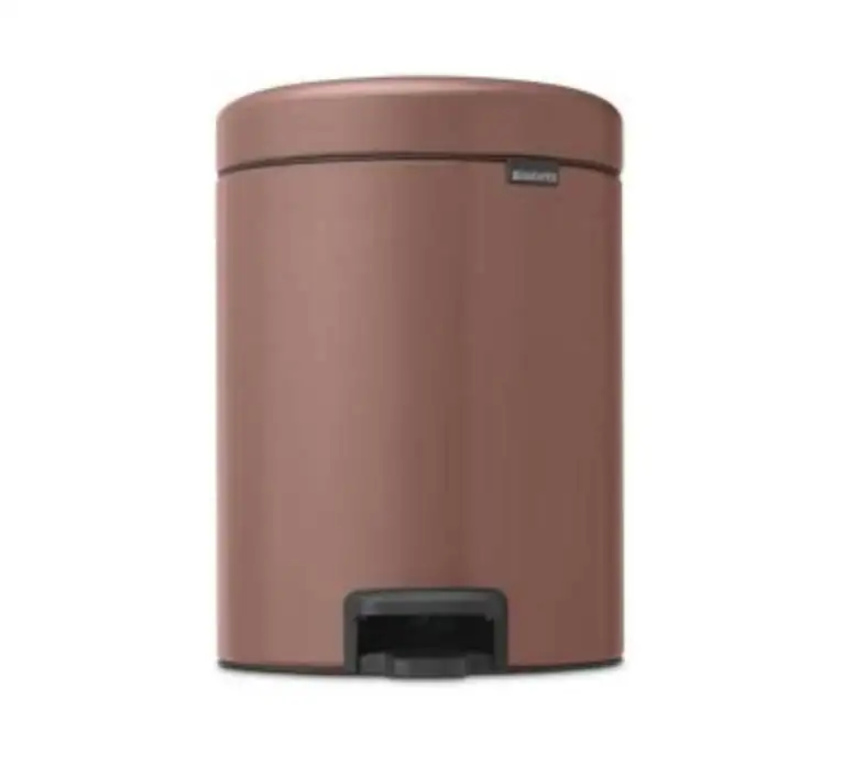 BRABANTIA – BASURERO PEDAL SATIN TAUPE 5LT BRABANTIA – 233982