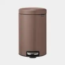 BRABANTIA – BASURERO PEDAL SATIN TAUPE 12LT BRABANTIA – 234002