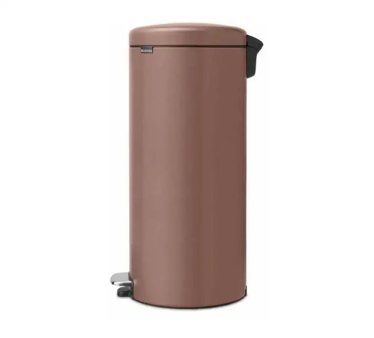 BRABANTIA – BASURERO PEDAL SATIN TAUPE 30LT BRABANTIA – 234040