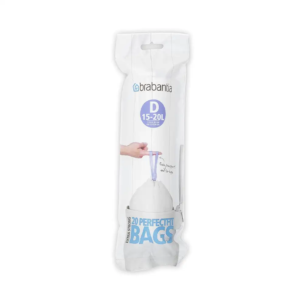 BRABANTIA – BOLSA PLASTICA 20L ROLLO 20UNDS BRABANTIA – 246760