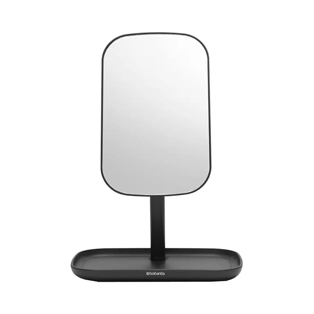 BRABANTIA – ESPEJO C/BANDEJA 28,3×12,6x20cm GRIS BRABANTIA – 280702