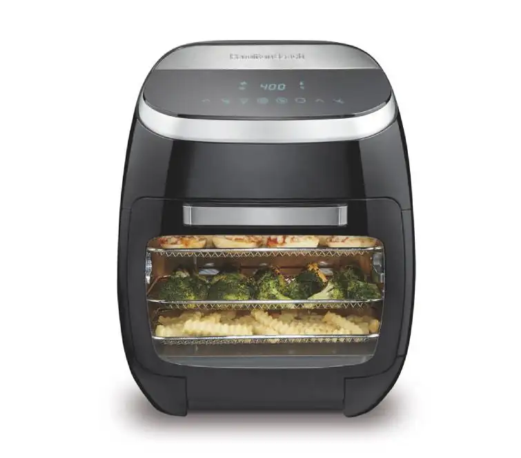 HAMILTON BEACH – HORNO Y FREIDORA DE AIRE DIGITAL 11 LTRS – 35073