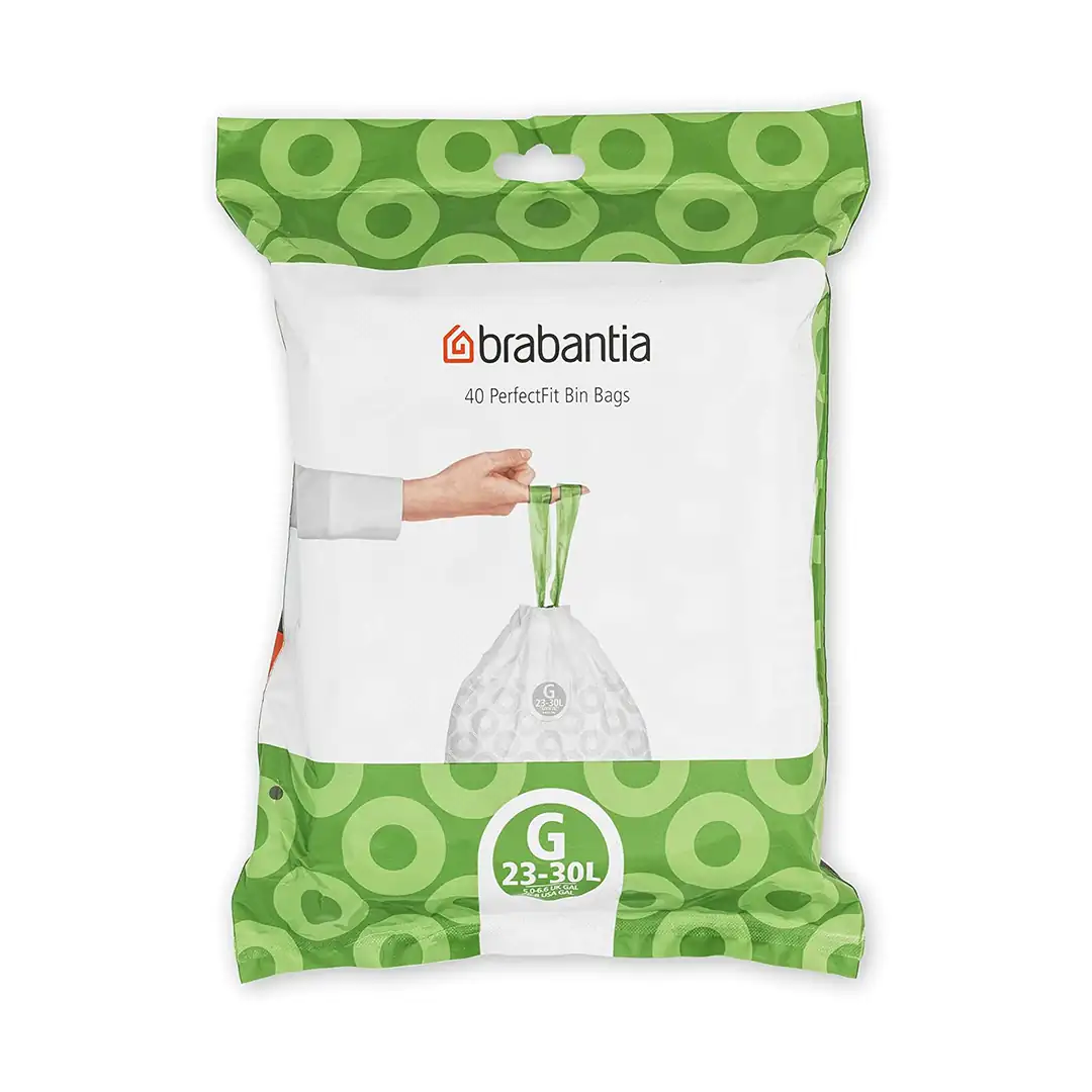 BRABANTIA – BOLSA PLASTICA 30L PAQUETE 40UNDS BRABANTIA – 375668