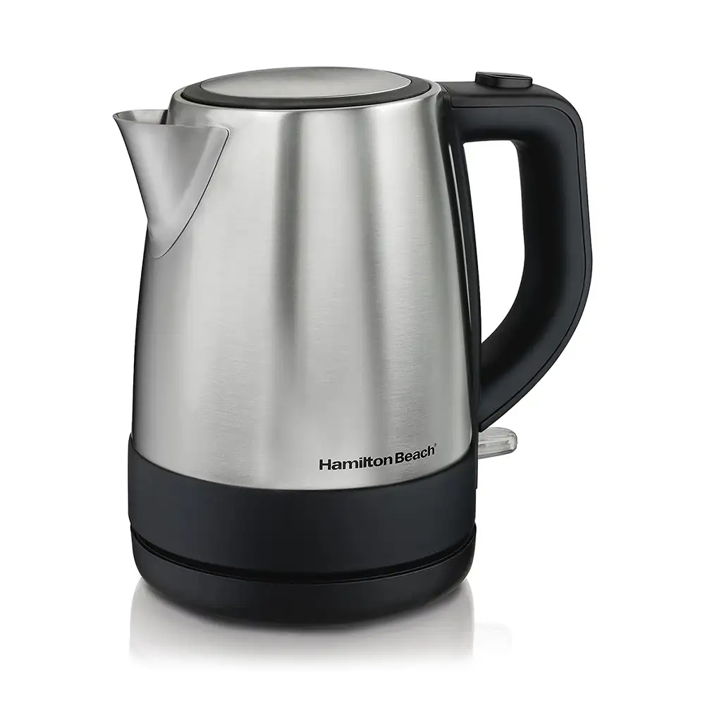 Hamilton Beach – Tetera Eléctrica 1L de Acero Inoxidable – 40978