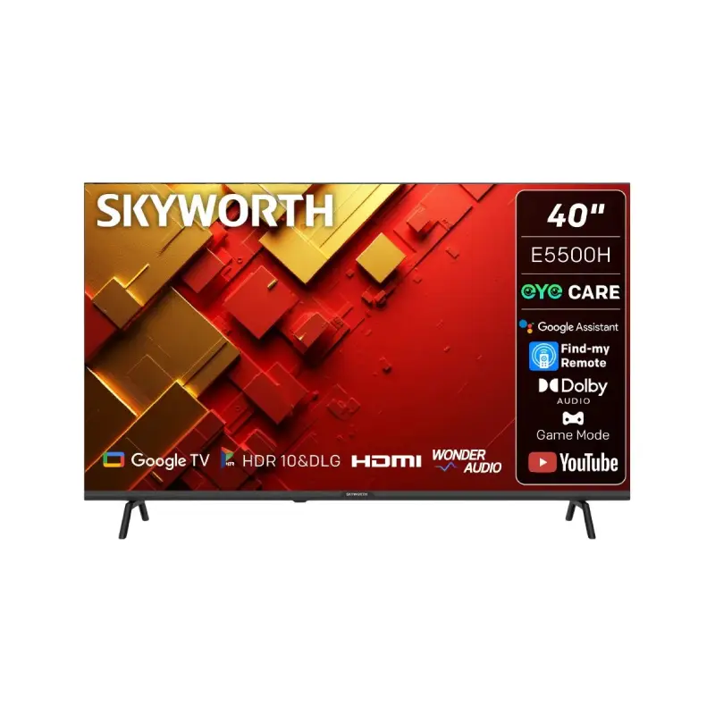 SKYWORTH – TELEVISOR LED 40 2K GOOGLE TV – 40E5500H