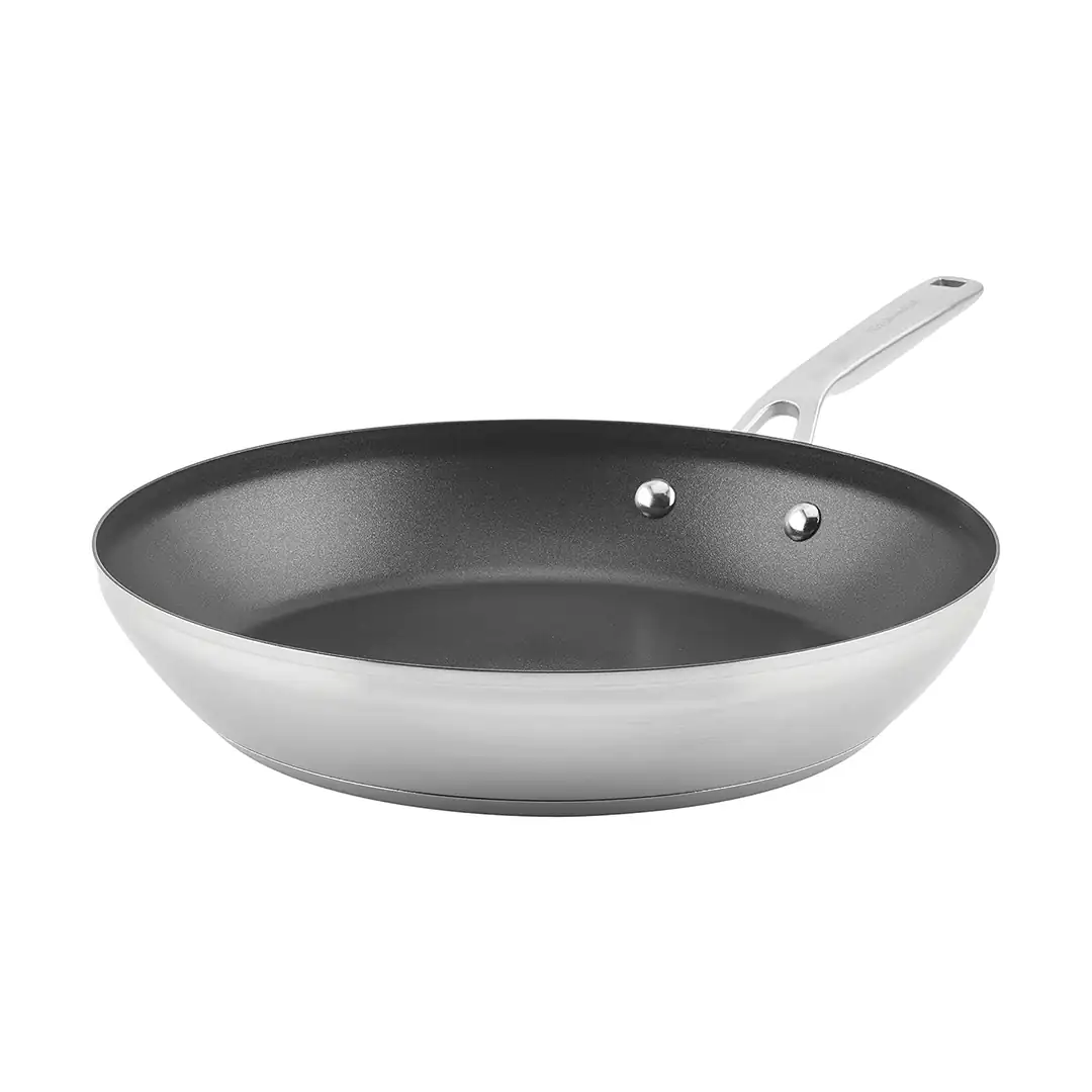 KITCHENAID – SARTEN 12″ ACERO INOX ANTIADHERENTE KITCHEN AID 1A – 71010