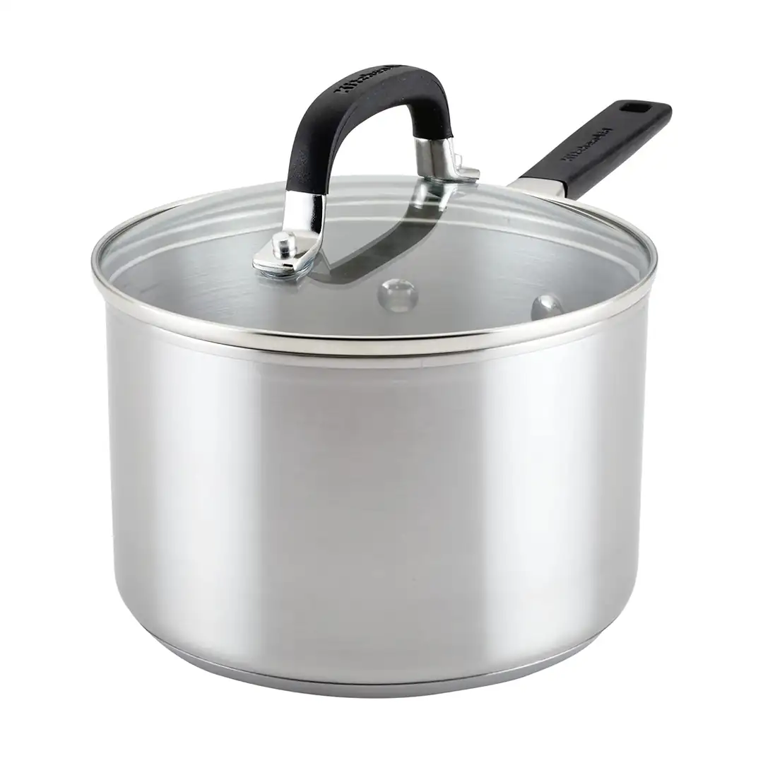 KITCHENAID – CACEROLA 3QT ACERO INOX C/TAPA KITCHEN AID 1A – 71037-TE02