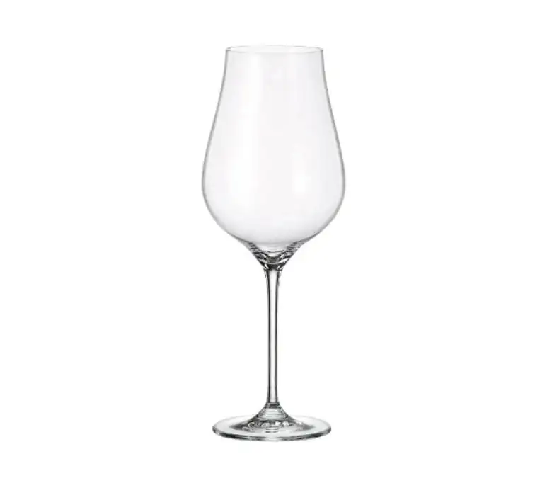 CRYSTAL BOHEMIA – SET COPA P-VINO TINTO 650ML LIMOSA OPTIC 6U – 71SJ51000006500011X6