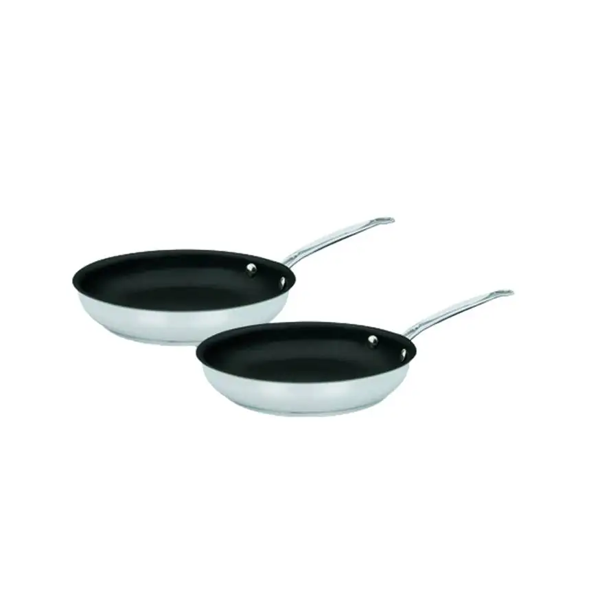CUISINART – JUEGO DE SARTENES 2PZS INOX 9″ – 11″ – 722-911NSP1