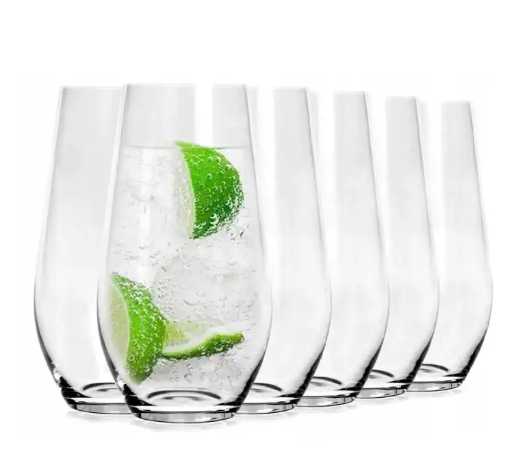 BOHEMIA – SET VASO CRISTAL 580ML COLUMBA OPTIC CRYSTAL 6U – 72SG64000005800011X6