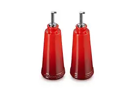 LE CREUSET – SET ACEITE Y VINAGRE 300ML LE CREUSET CERISE 1A – 80842300600003