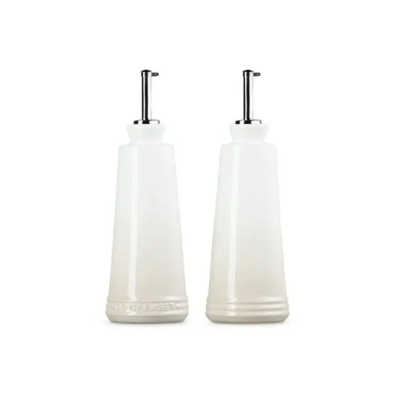 LE CREUSET – SET ACEITE Y VINAGRE 300ML LE CREUSET MERINGUE 1A – 80842307160003