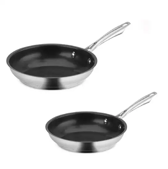 CUISINART – JUEGO DE 2 SARTENES ANTIADHERENTES CUISINART 1A – 8922C810NS