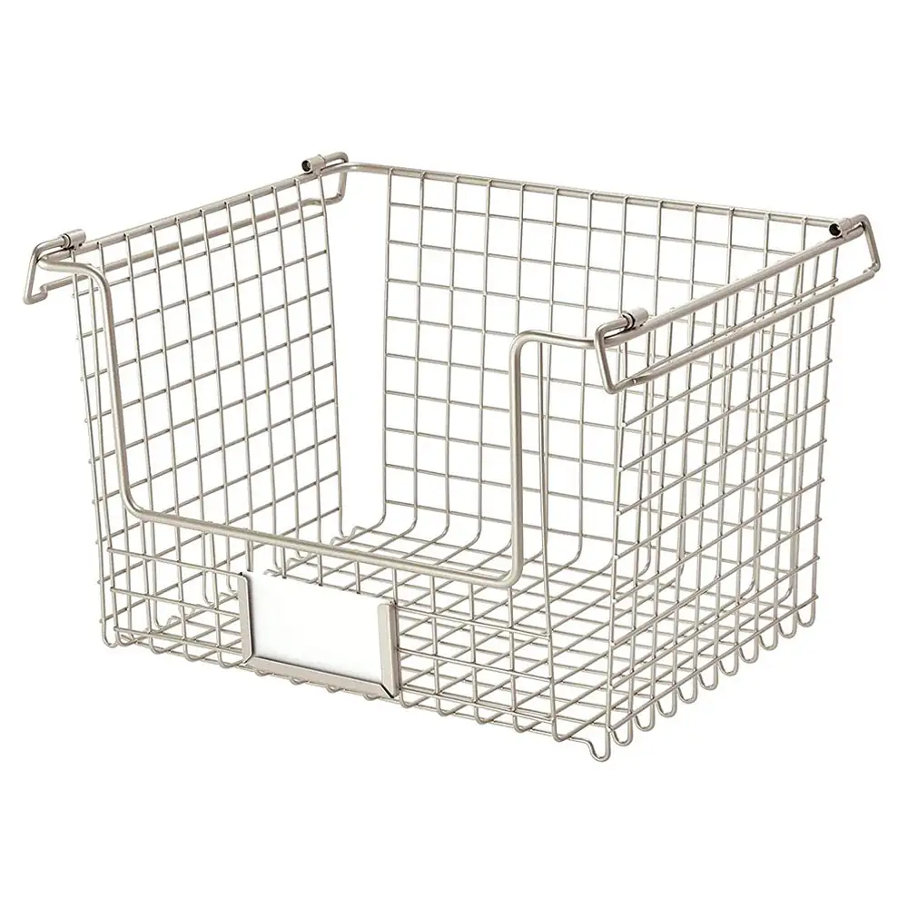 INTERDESIGN – CESTA ALUMINIO PARA ORGANIZAR 6″x12″ INTERDESIGN – 91005