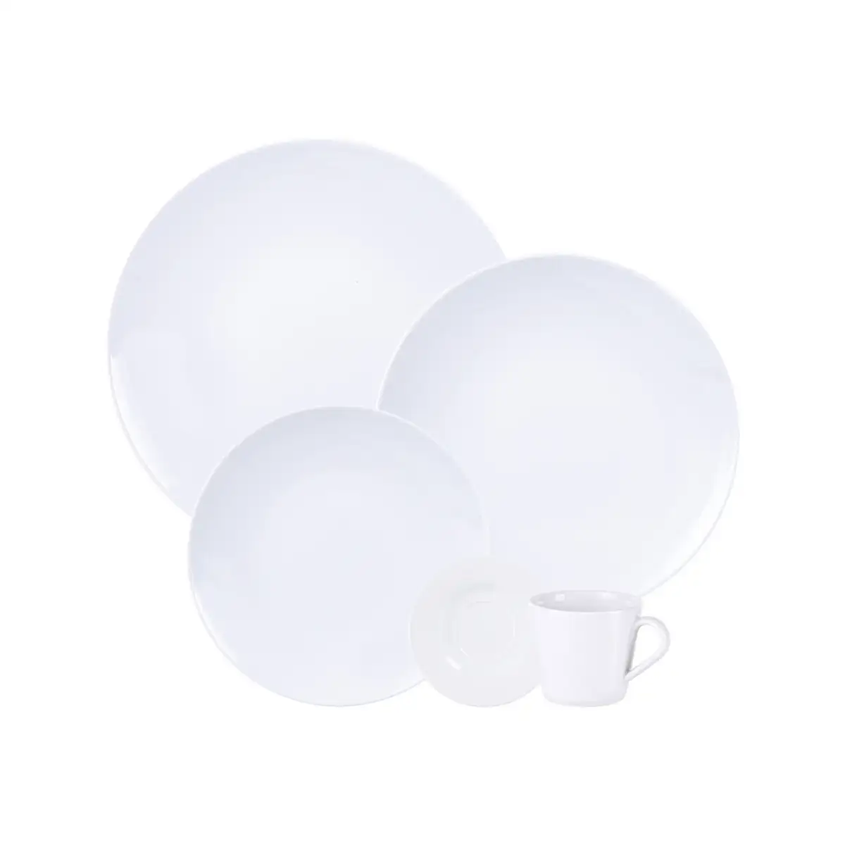 TRAMONTINA – VAJILLA PORCELANA 20PZAS LEONORA TRAMONTINA – 96010287