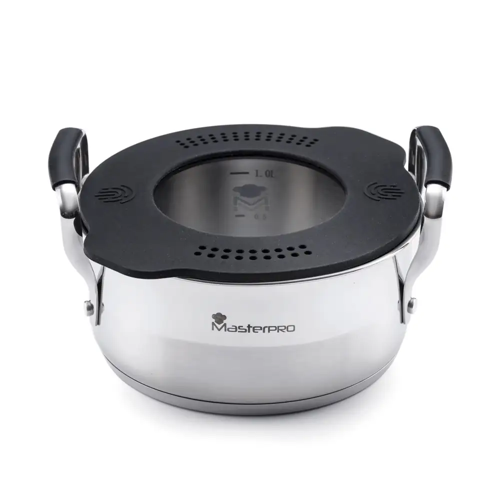 MASTERPRO – CACEROLA ACERO INOXIDABLE 16CM MASTERPRO 1A – BGEU-3777