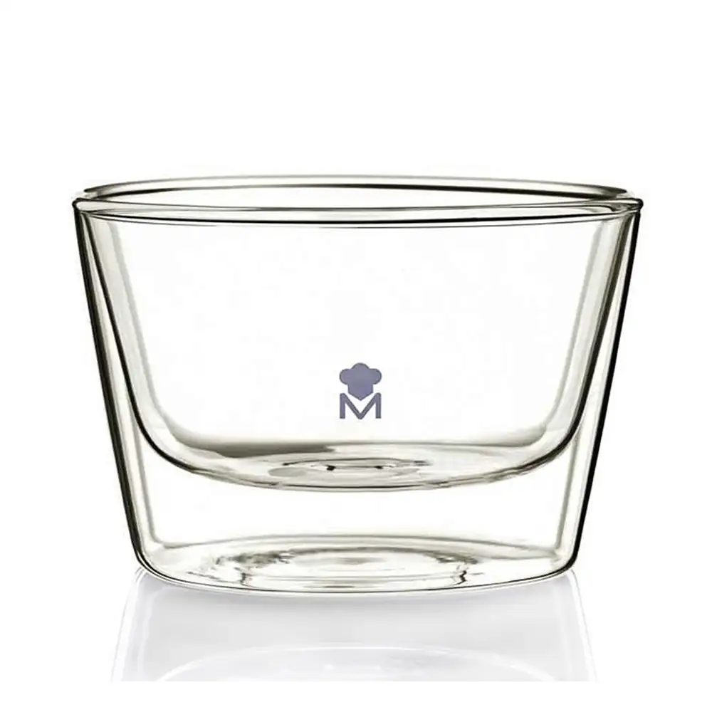 MASTERPRO – VASO DE VIDRIO DOBLE PARED 200ML MASTERPRO 1A – BGMP-20101