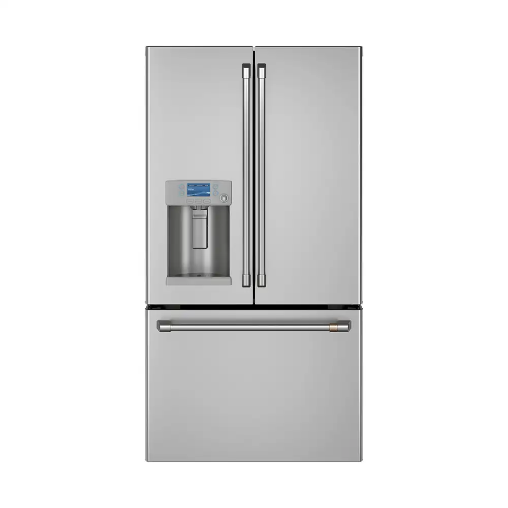 G.E. – REFRIGERADORA FD 27cu GE CAFE INX  1 AÑO – CFE28TP2MS1