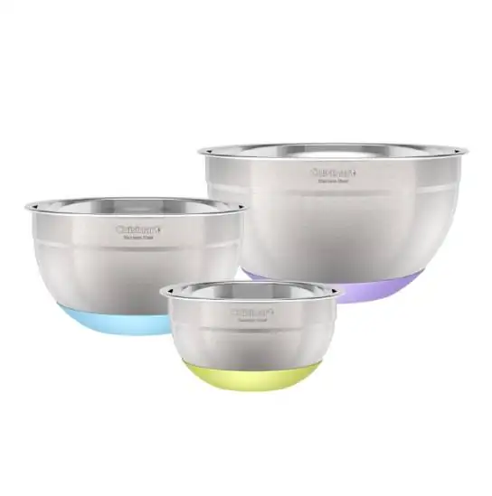 CUISINART – JUEGO DE 3 TAZONES INOX CUISINART – CTG00SMBS