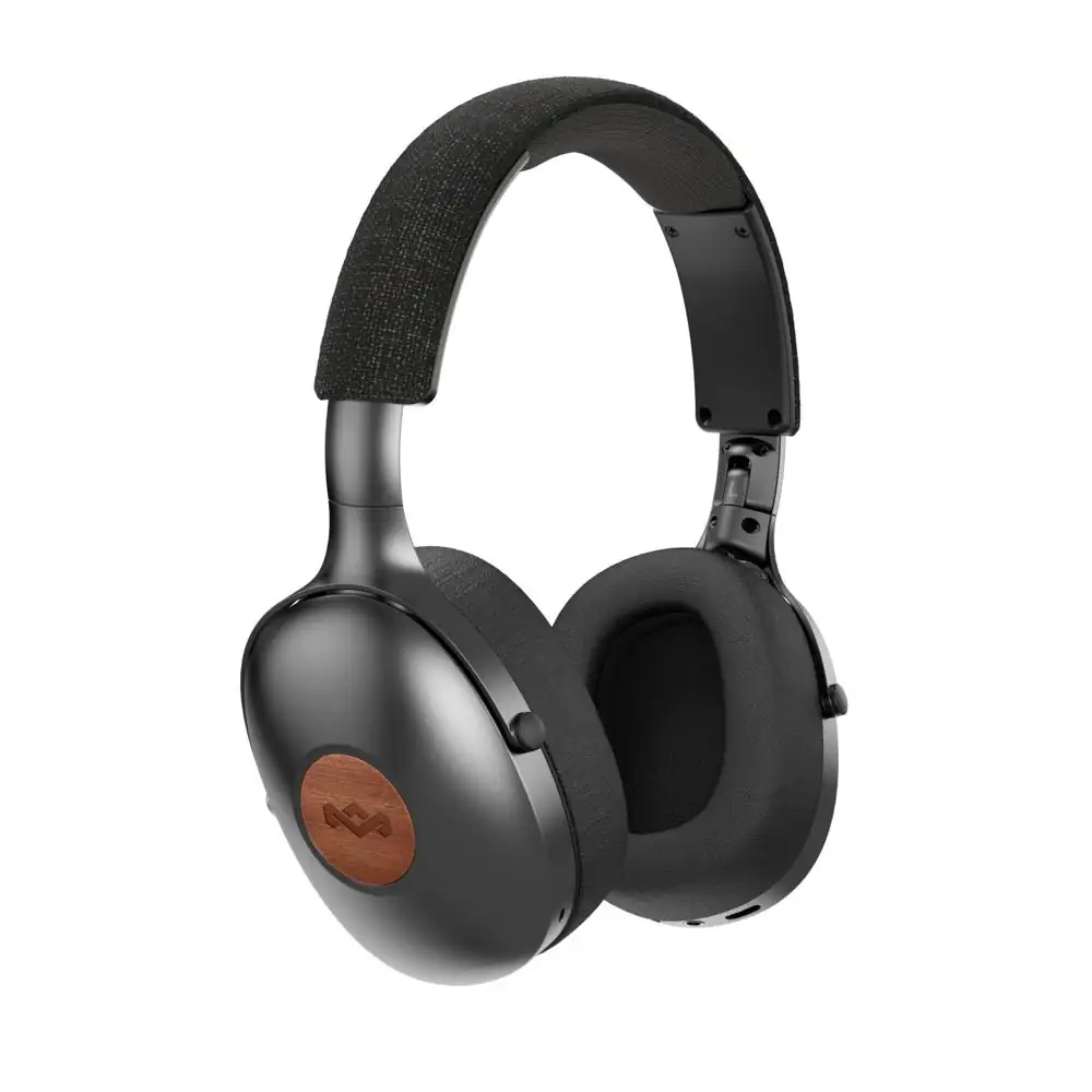 House of Marley – Audífonos con Bluetooth Positive Vibration XL – EM-JH141-SB