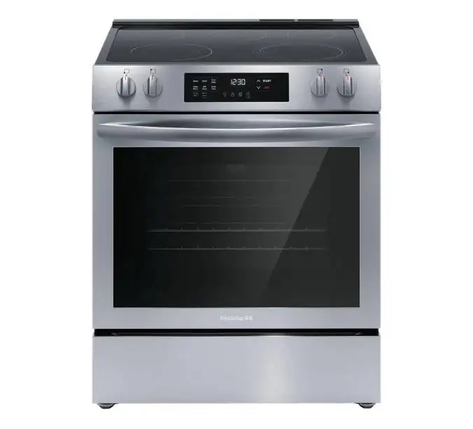 FRIGIDAIRE – COCINA ELECT 30″ CONTROL FRONTAL 1A FRIGIDAIRE – FCFE3083AS