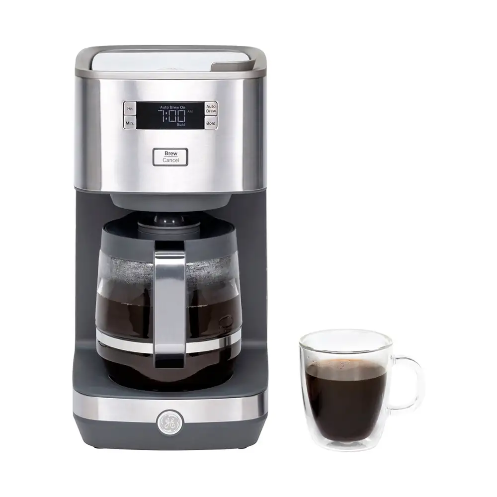 G.E. – CAFETERA 12T JARRA VIDRIO INOX G.E 1A – G7CDAASSPSS