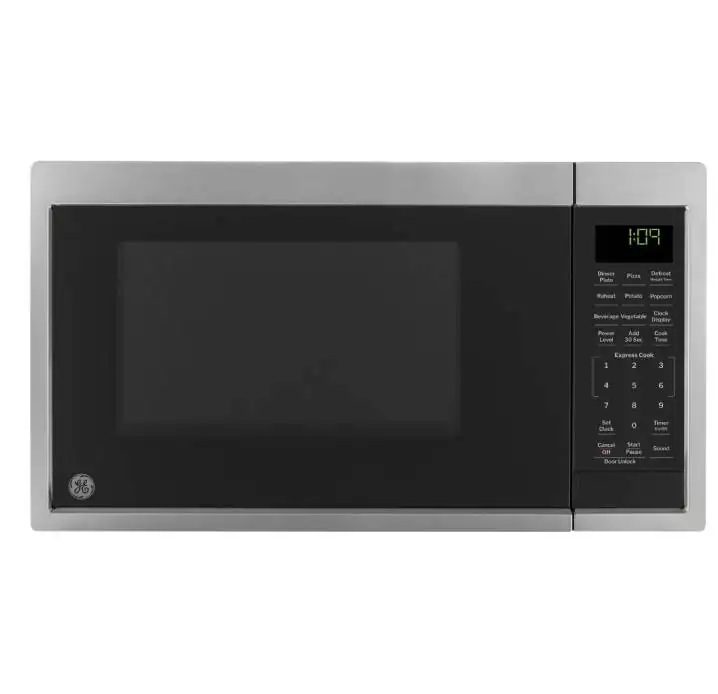 G.E. – MICROONDAS 0.9cu INOX G.E. 1AÑO – GCST09N1WSSUS