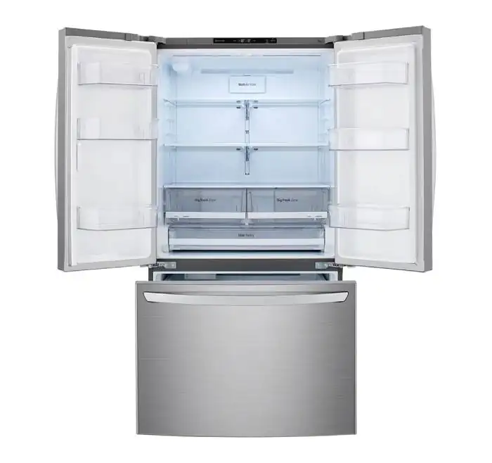 LG – REFRIGERADORA FD 29cu INOX LG 1A – GM78BGP