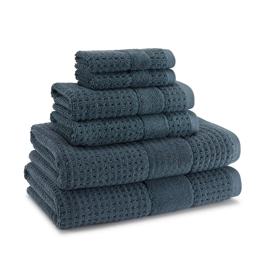 KASSATEX – TOALLA DE MANO HAMMAN AZUL PIEDRA KASSATEX – HMM110STS