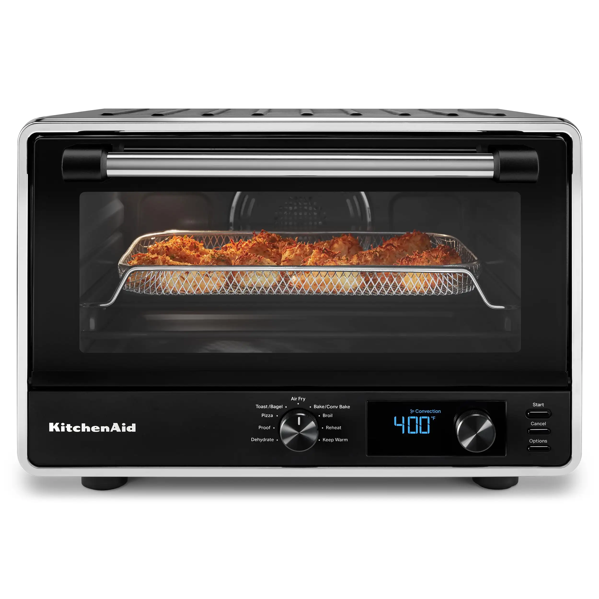 KITCHENAID – HORNO DE MESA CON AIR FRYER Y PIZZA – KCO128BM