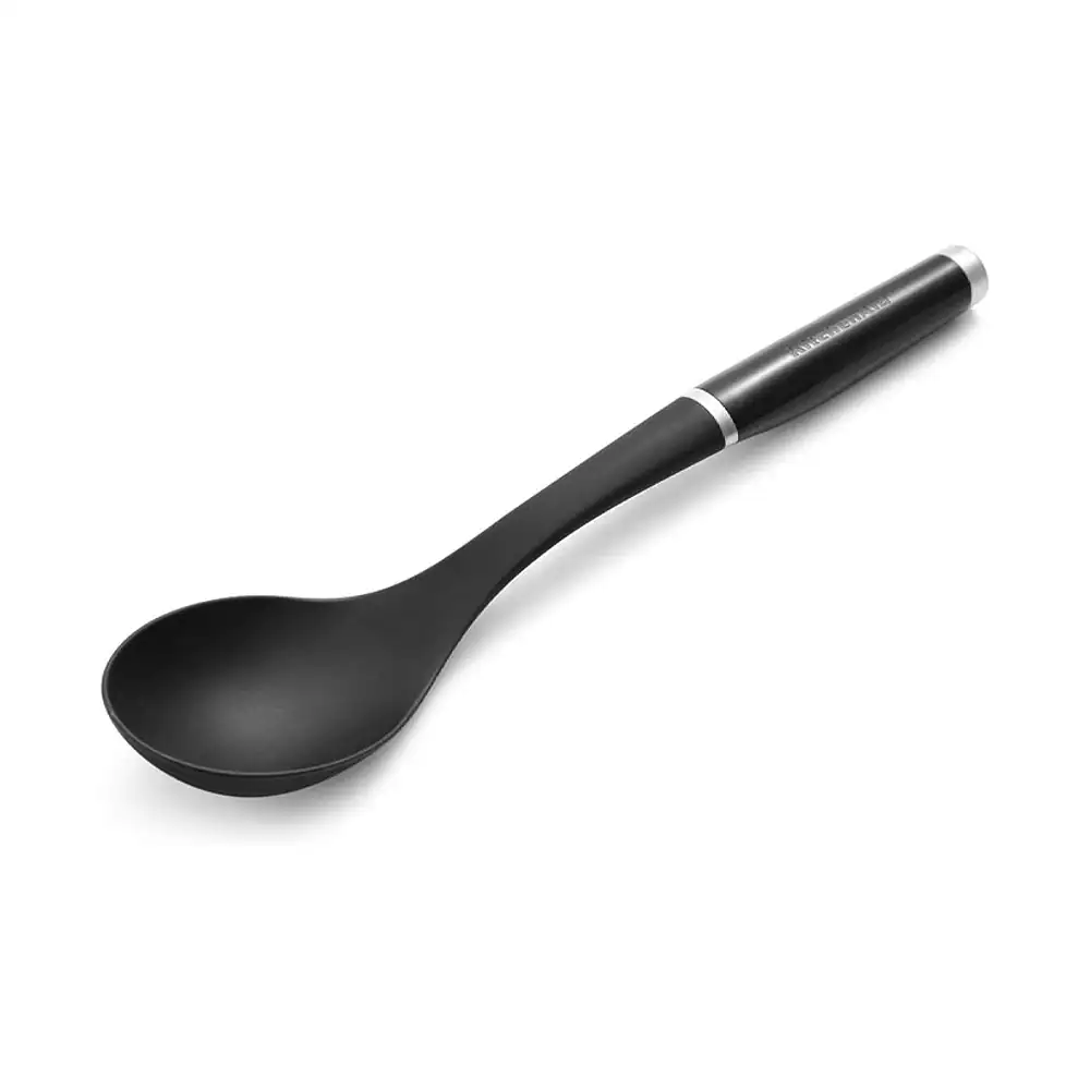 KITCHENAID GADGETS – CUCHARON SOLIDO MANGO NEGRO KA – KE003OHOBA