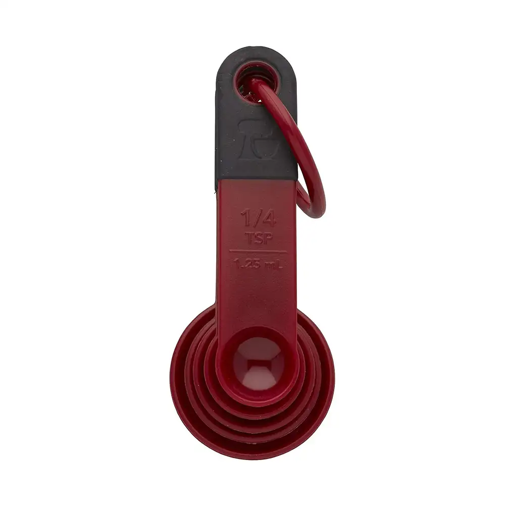 KITCHENAID GADGETS – SET CUCHARAS P/ MEDIR 5 PZAS ROJO KITCHENAID 1A – KE057OHERA