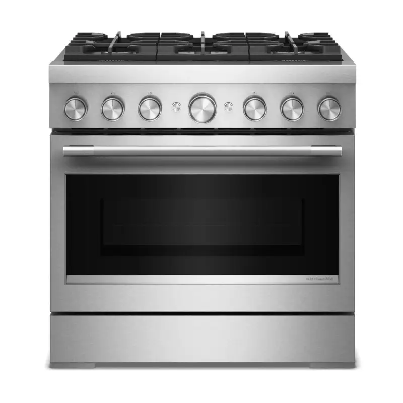 KITCHENAID – COCINA COMERCIAL DUAL 36 – KFDS936SSS