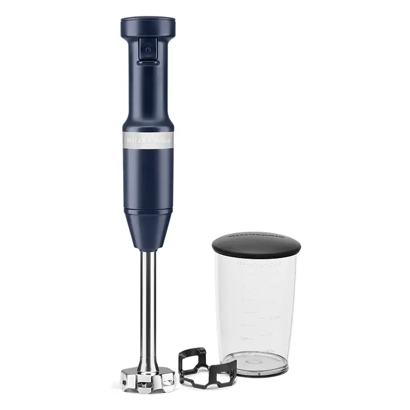 Licuadora de Inmersión KitchenAid KHBV53IB Azul Rey, Velocidad Variable